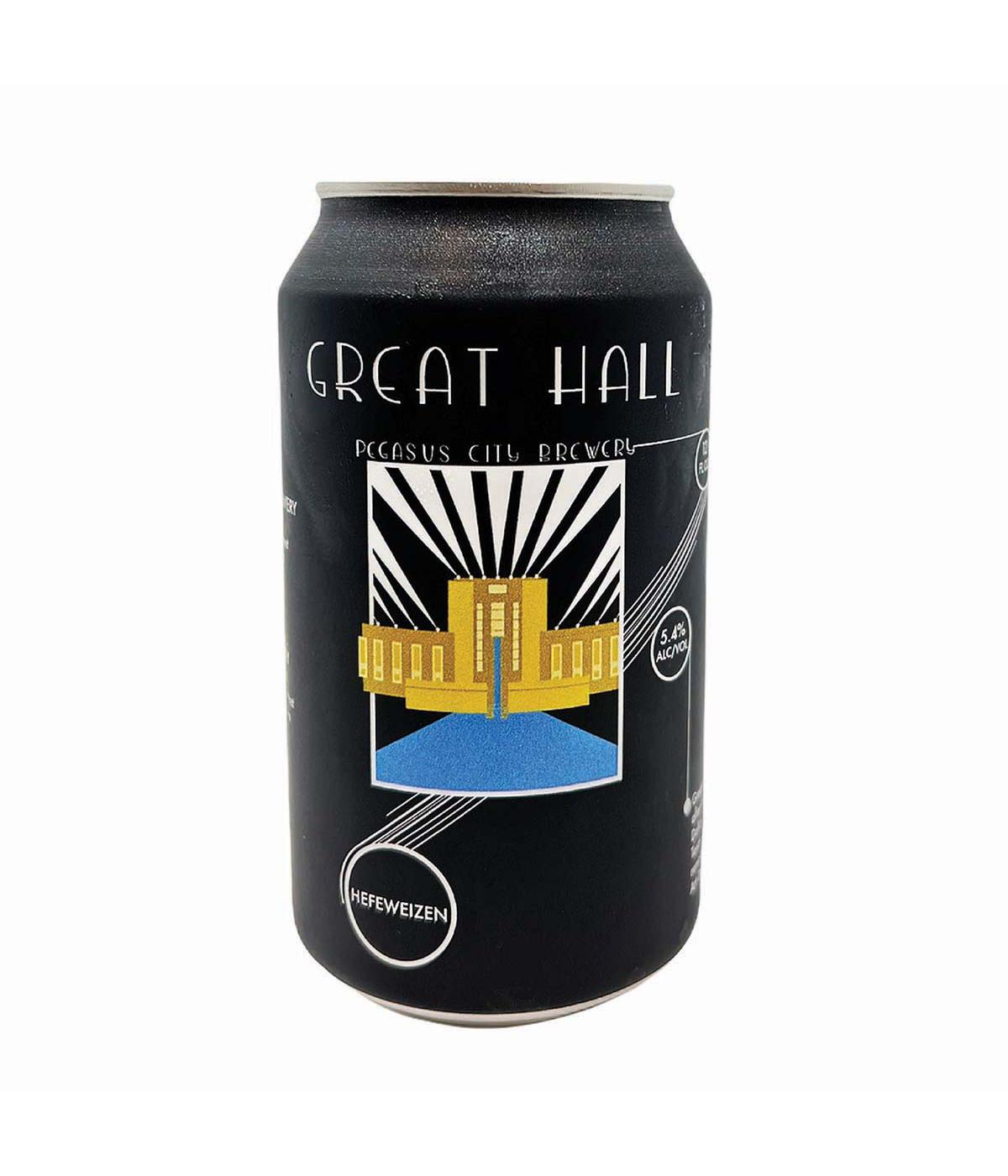 Pegasus City Brewery Great Hall Hefe Beer 12 oz Cans; image 2 of 2