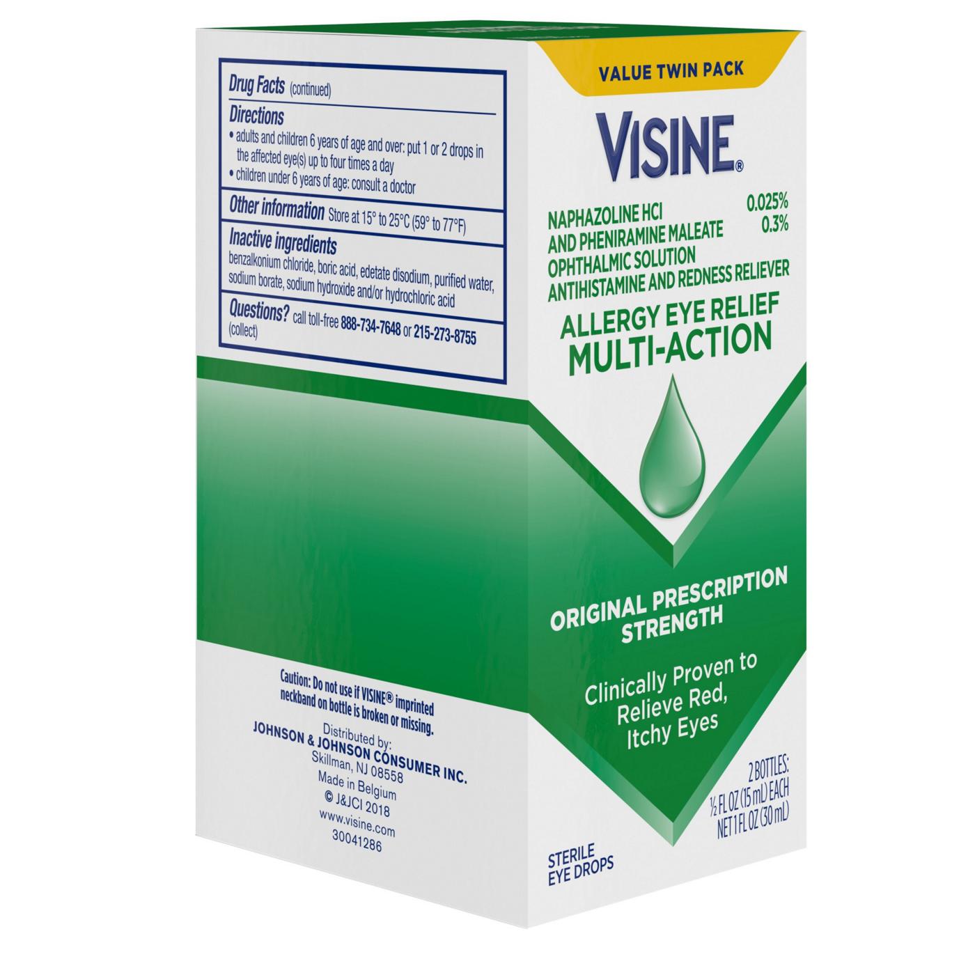 Visine Allergy Eye Relief MultiAction Shop Eye drops & lubricants at