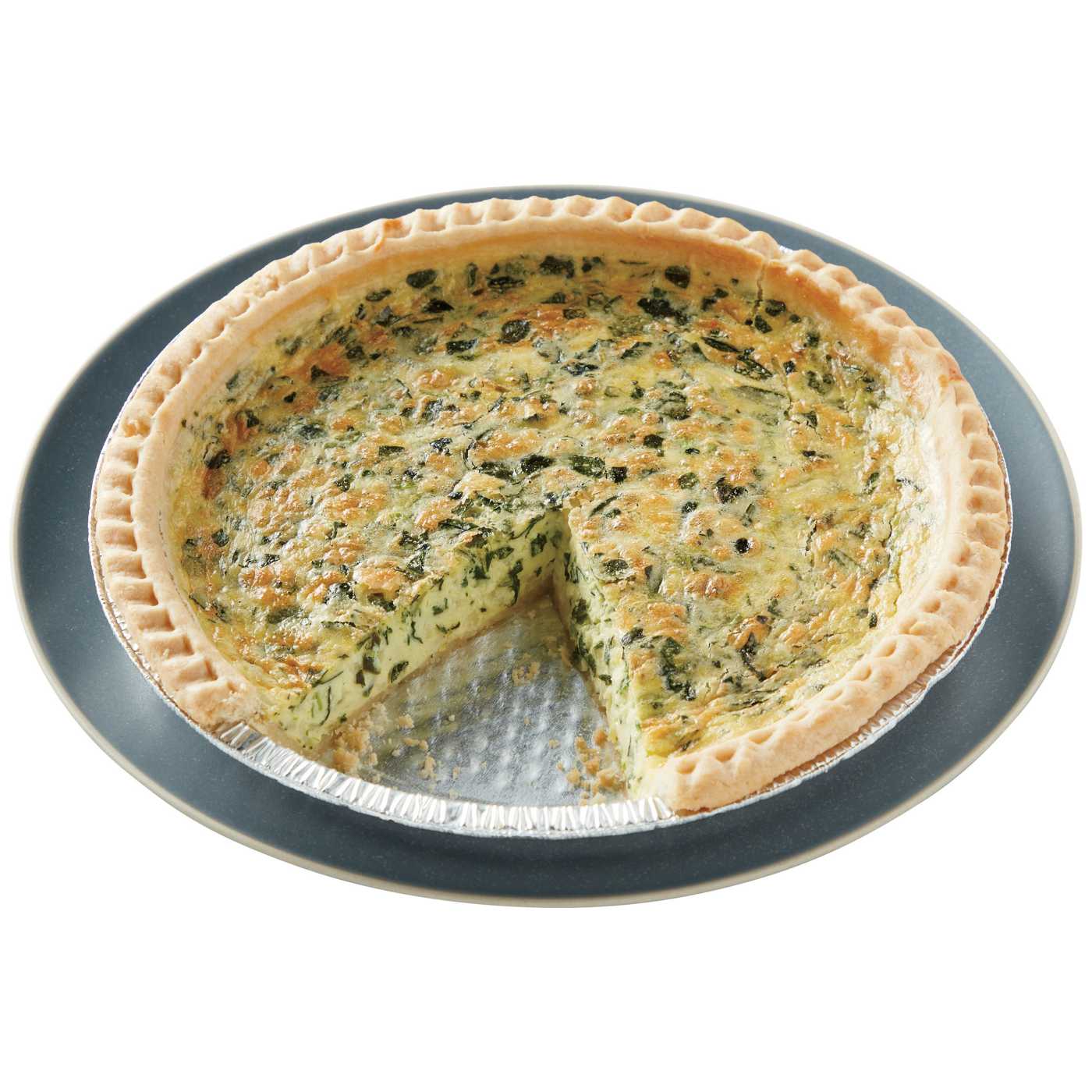 Meal Simple by H-E-B Quiche Florentine - Large; image 3 of 3