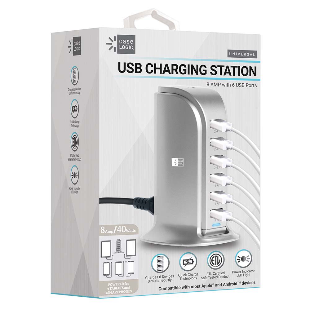 Case Logic USB Multi Device Charging Station - Shop Phone Chargers at H-E-B