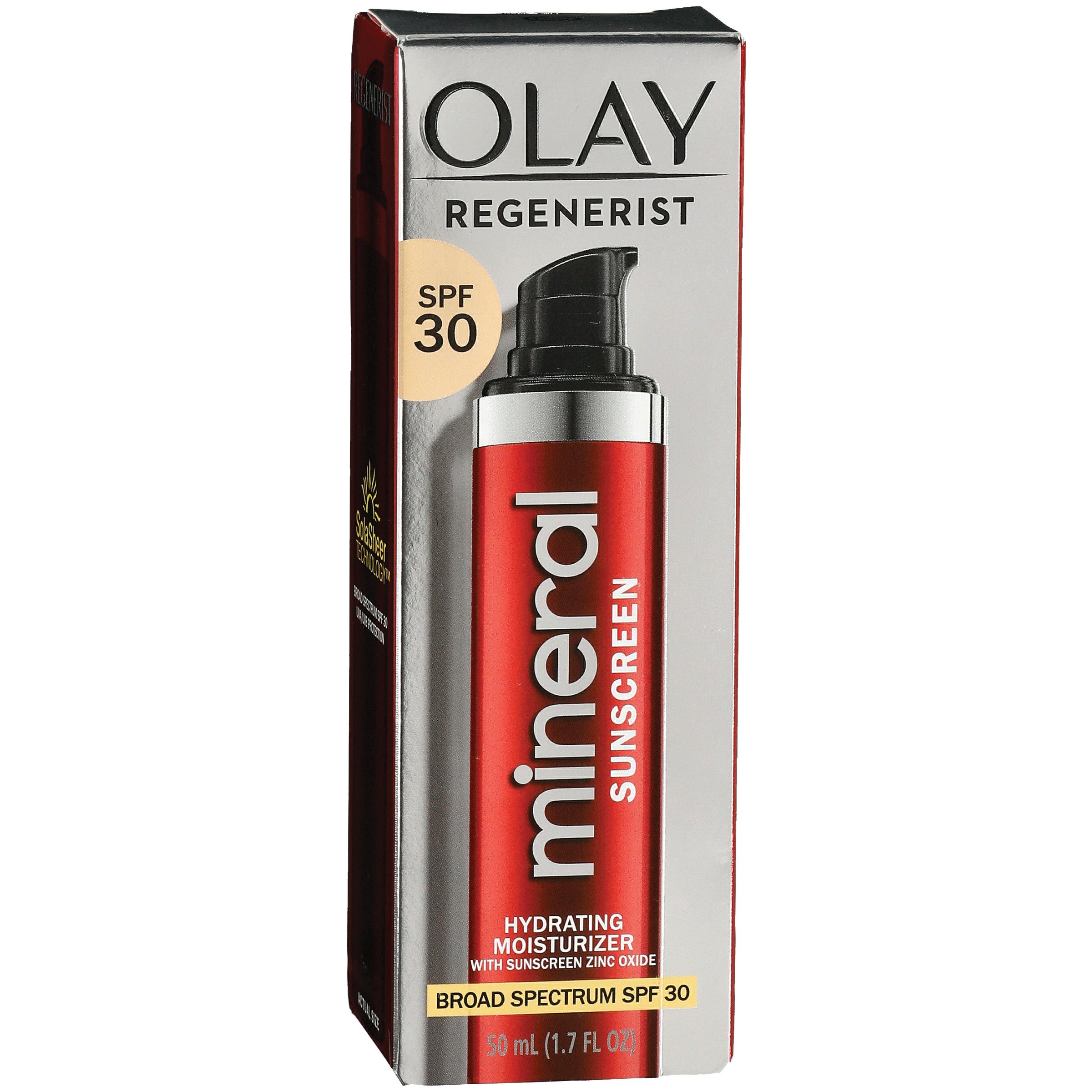 Olay Regenerist Mineral Sunscreen SPF 30 Shop Moisturizers at HEB