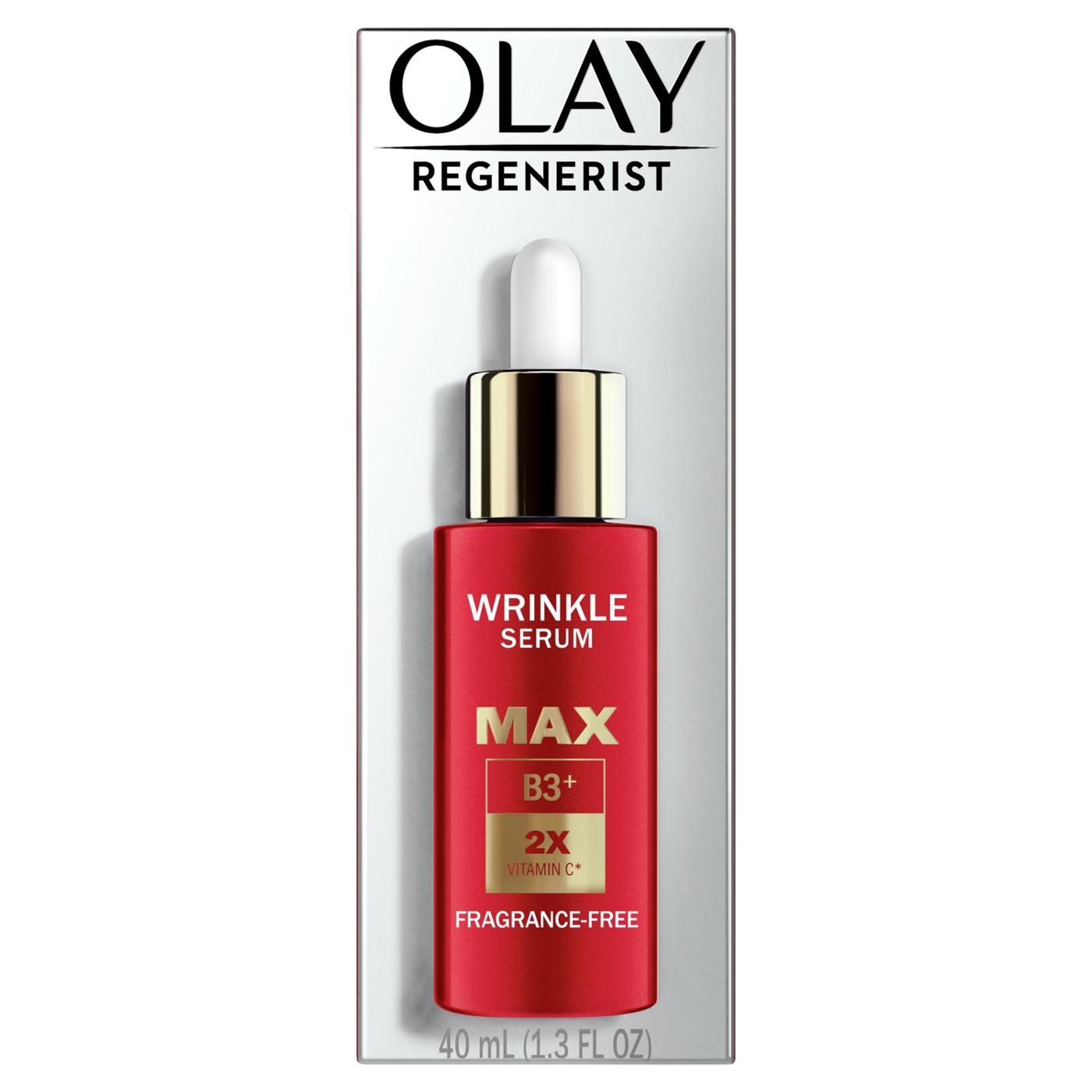 Olay Regenerist MAX Wrinkle Serum with Peptides; image 1 of 10