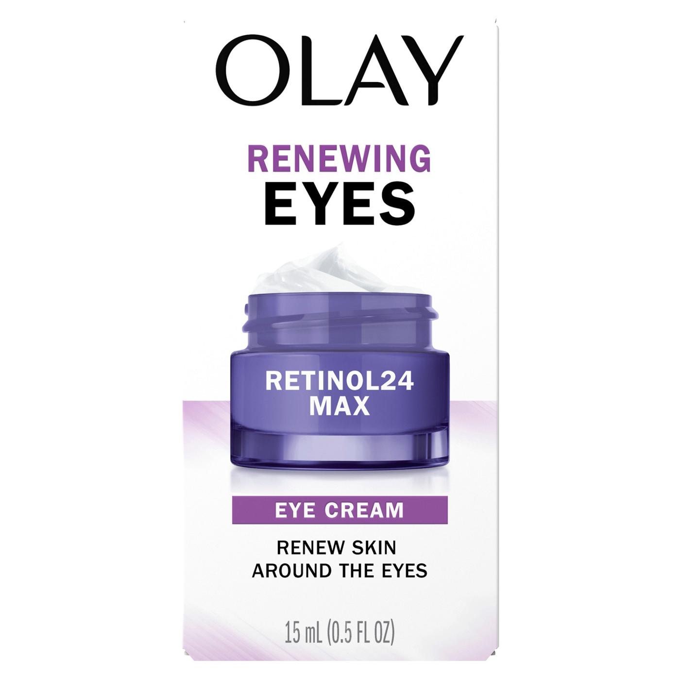 Olay RENEWING EYES RETINOL 24 MAX Night EYE CREAM; image 6 of 6