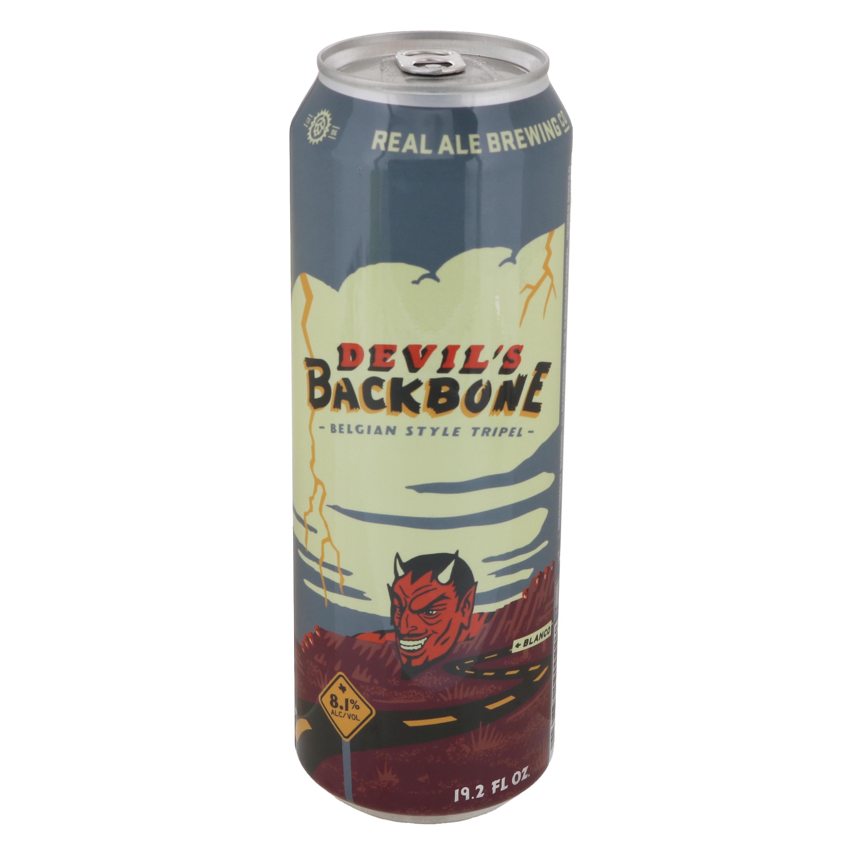 Real Ale Devil's Backbone Belgian Style Tripel Beer Shop Beer at HEB