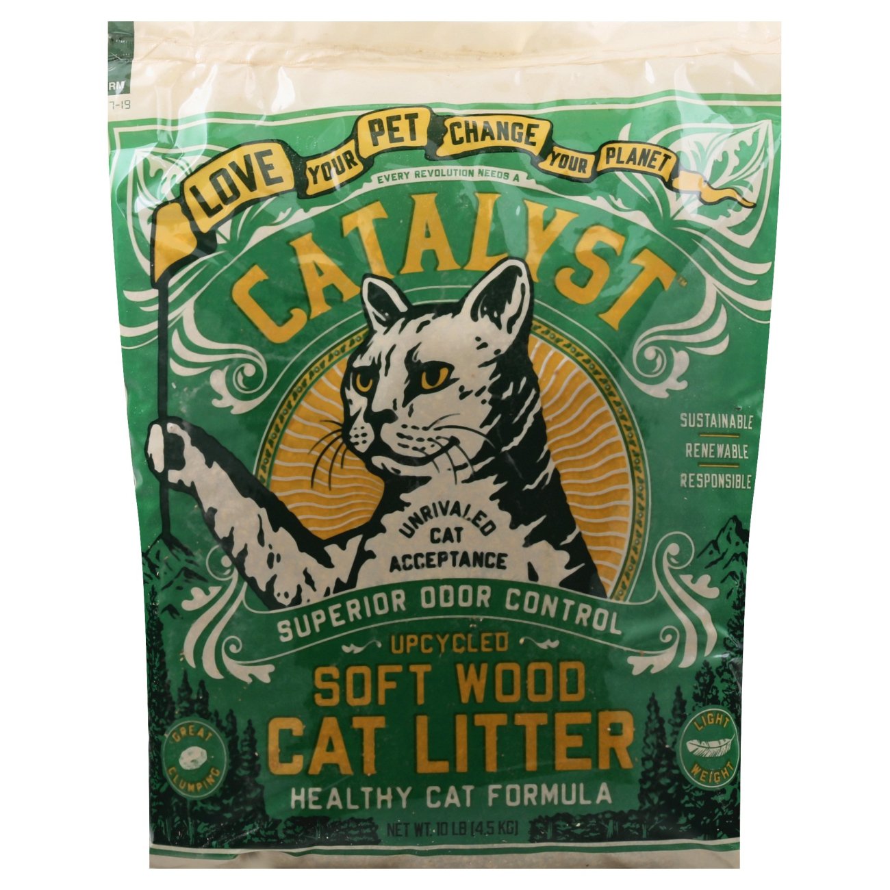 Catalyst Soft Wood Healthy Cat Litter Shop Litter & litter boxes at HEB