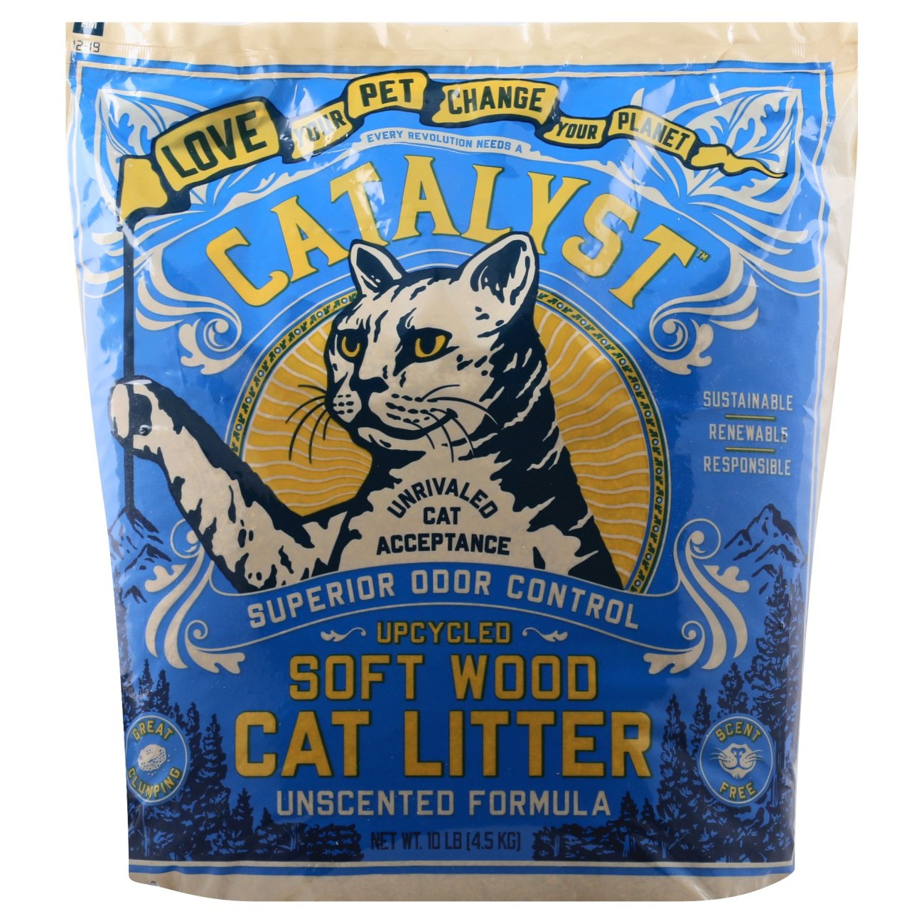 Catalyst Soft Wood Unscented Cat Litter Shop Litter & Litter Boxes at
