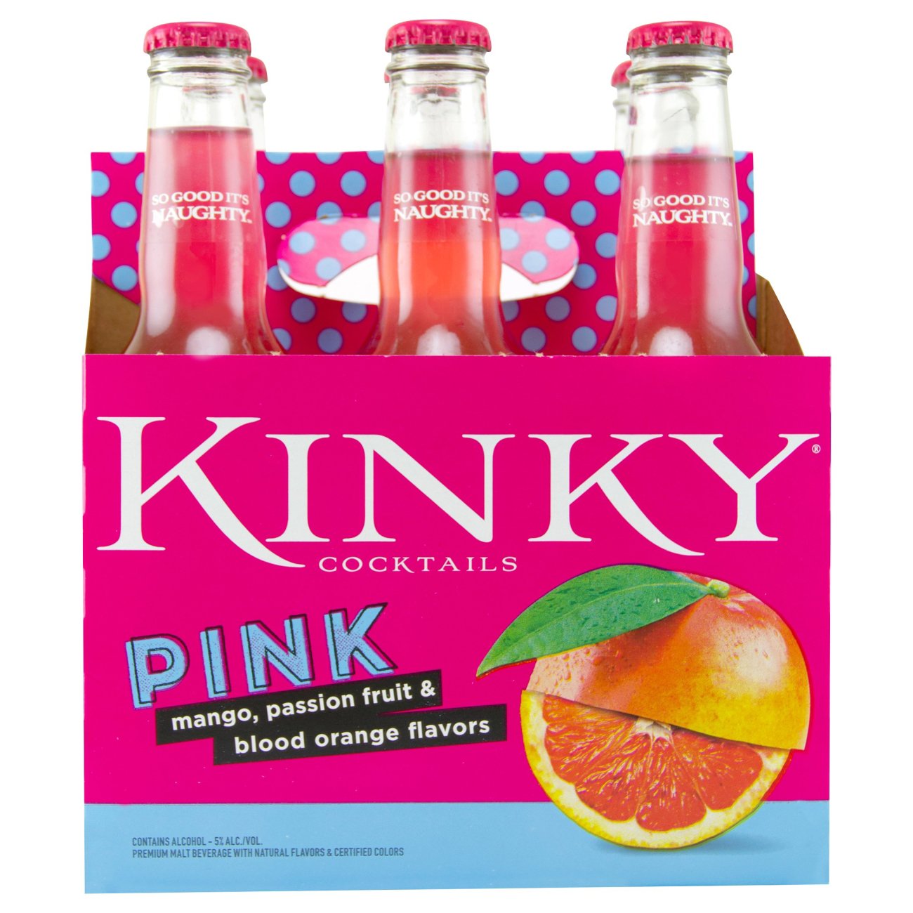 Kinky Cocktails Pink Malt Beverage 11.2 oz Bottles Shop Beer & Wine