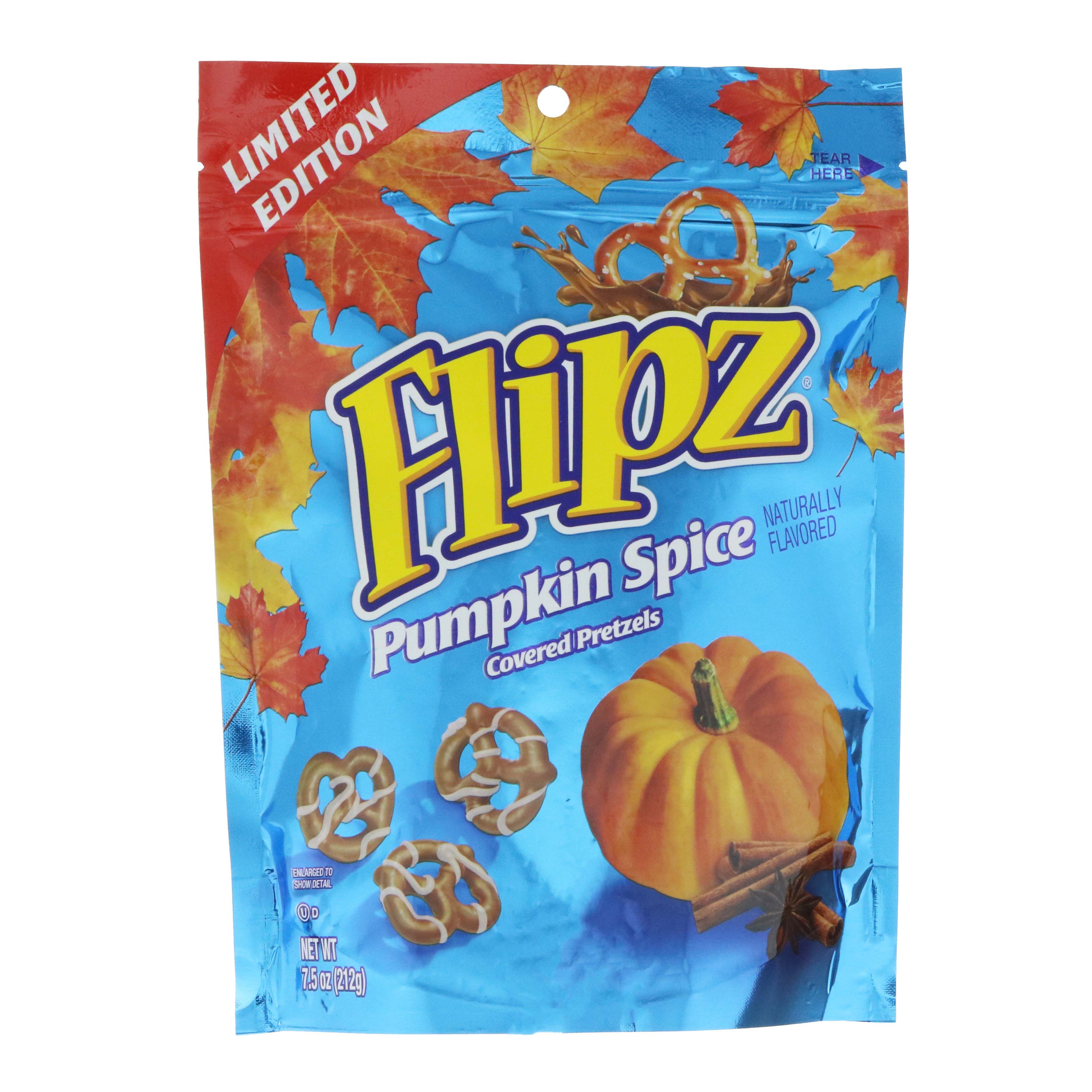 Flipz Pumpkin Spice Covered Pretzels Shop Candy at HEB