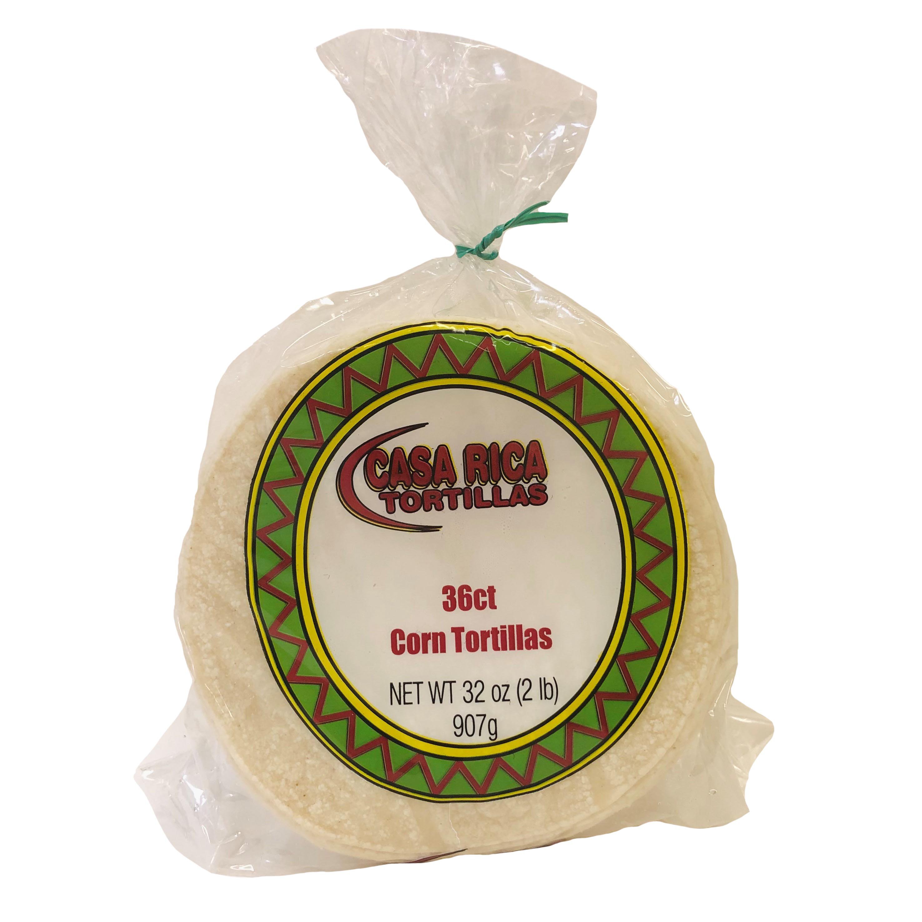 Casa Rica White Corn Tortillas, 36 ct