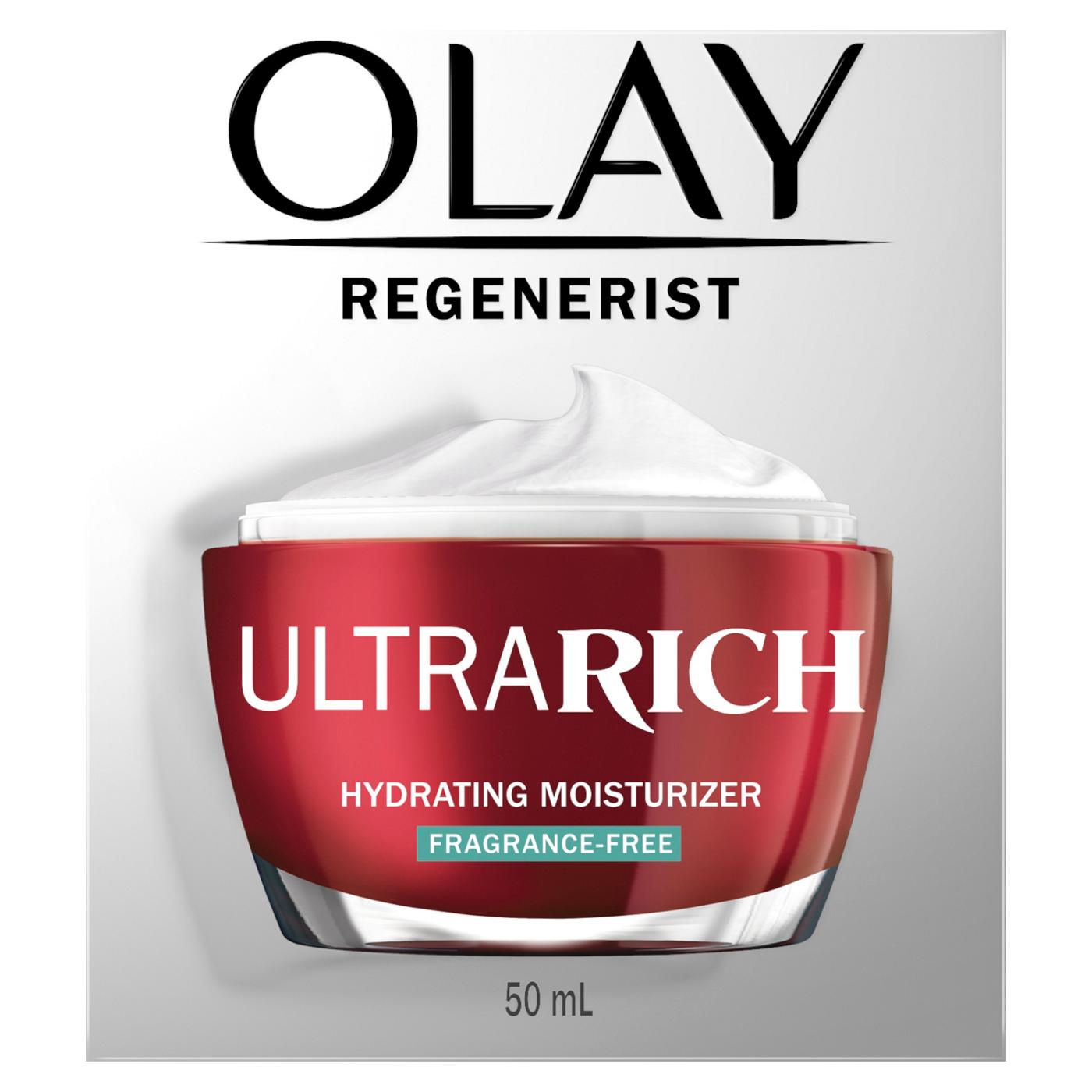 Olay Regenerist Ultra Rich Hydrating Moisturizer; image 2 of 9