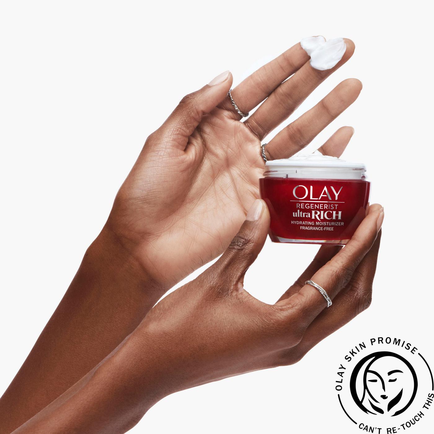Olay Regenerist Ultra Rich Hydrating Moisturizer; image 5 of 9