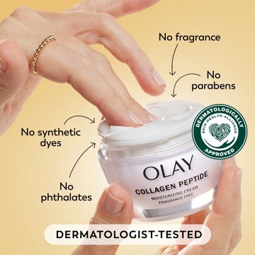 Olay Regenerist Collagen Peptide 24 Face Moisturizer, Fragrance-Free