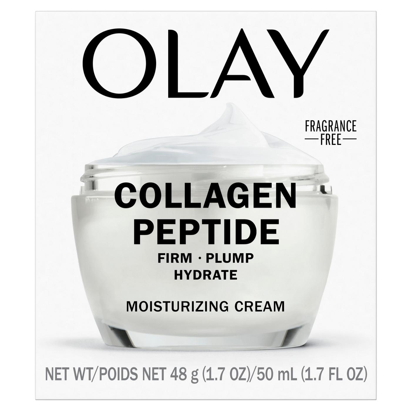 Olay Regenerist Collagen Peptide 24 Face Moisturizer, Fragrance-Free; image 3 of 10