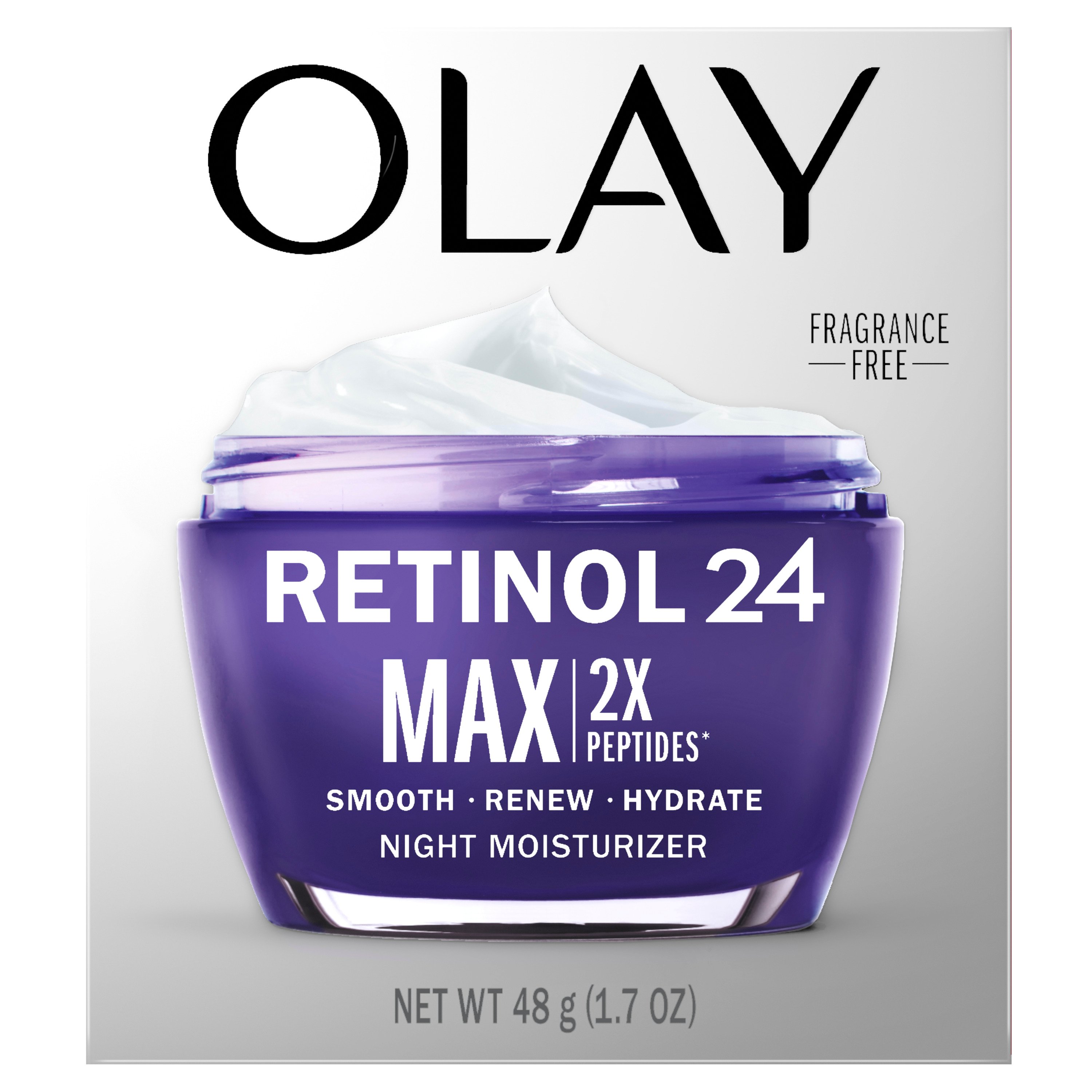 Olay Regenerist Retinol 24 Max Night Hydrating Moisturizer - Shop ...