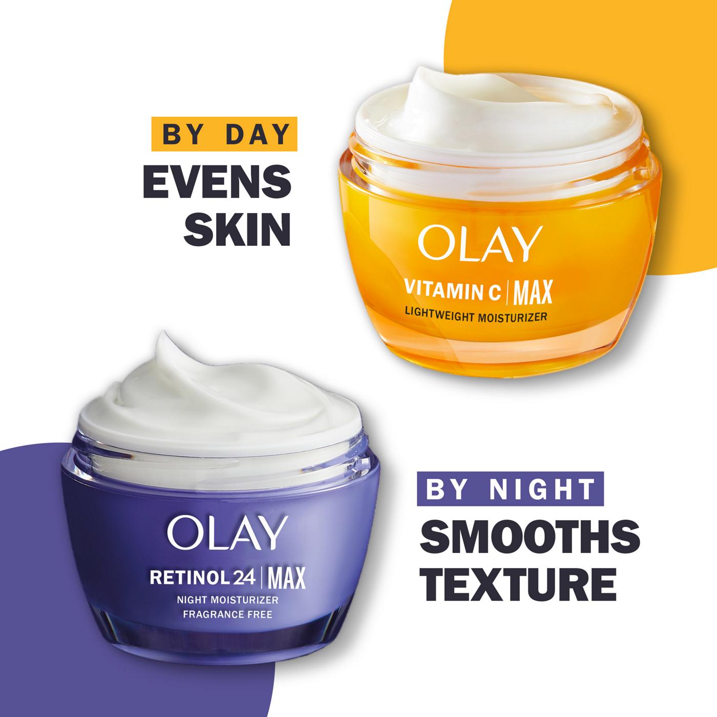 Olay Retinol Max Night Moisturizing Cream, Fragrance-Free, 1.7 FL OZ; image 2 of 10