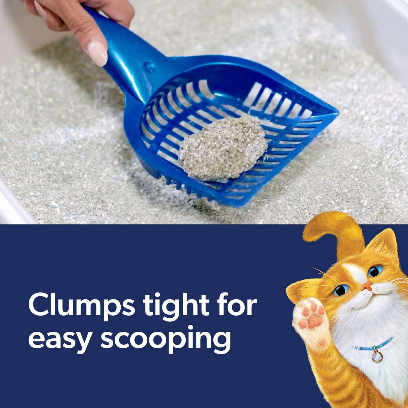 Fresh Step Clean Paws Multi-Cat Clumping Litter - Unscented; image 3 of 25