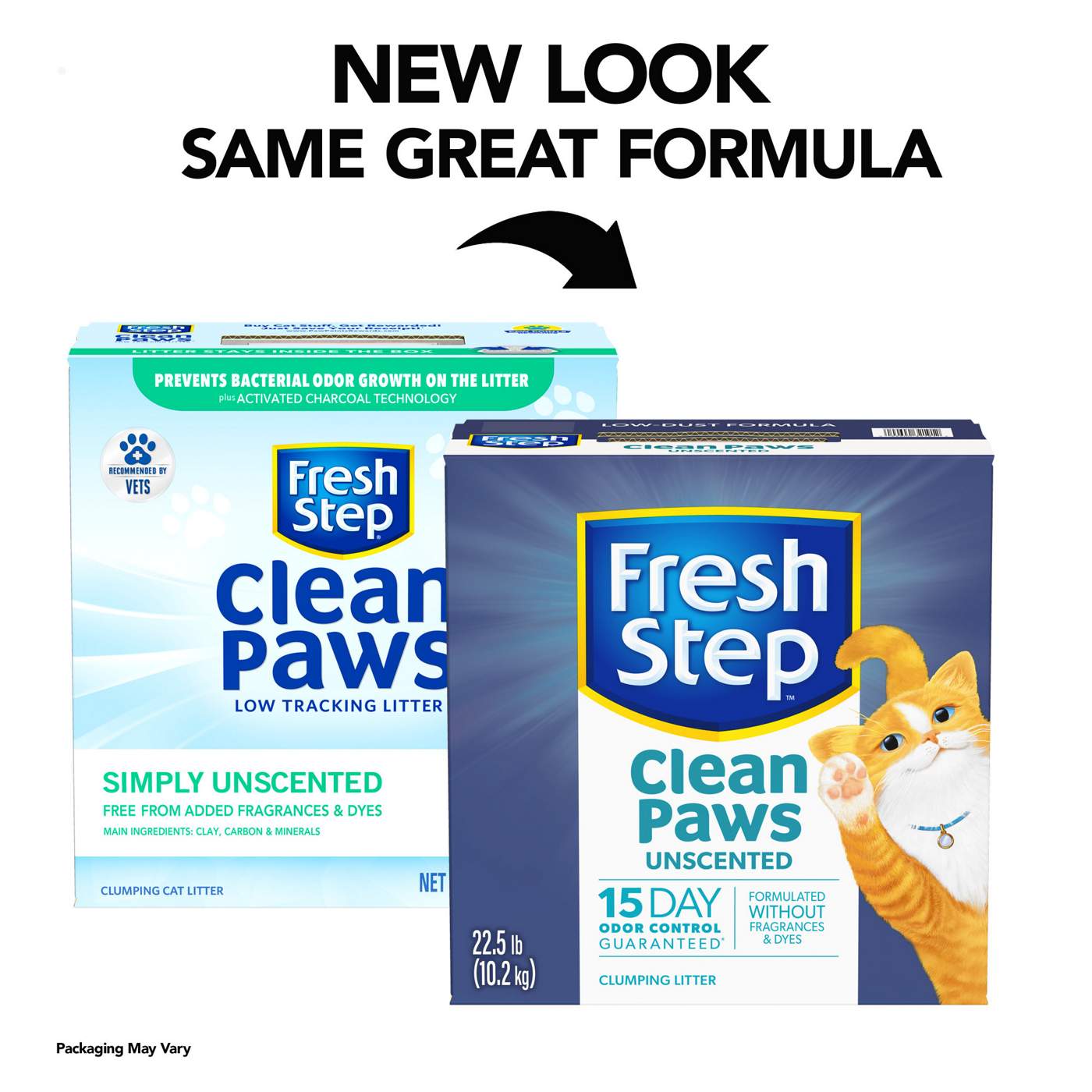 Fresh Step Clean Paws Multi-Cat Clumping Litter - Unscented; image 8 of 25
