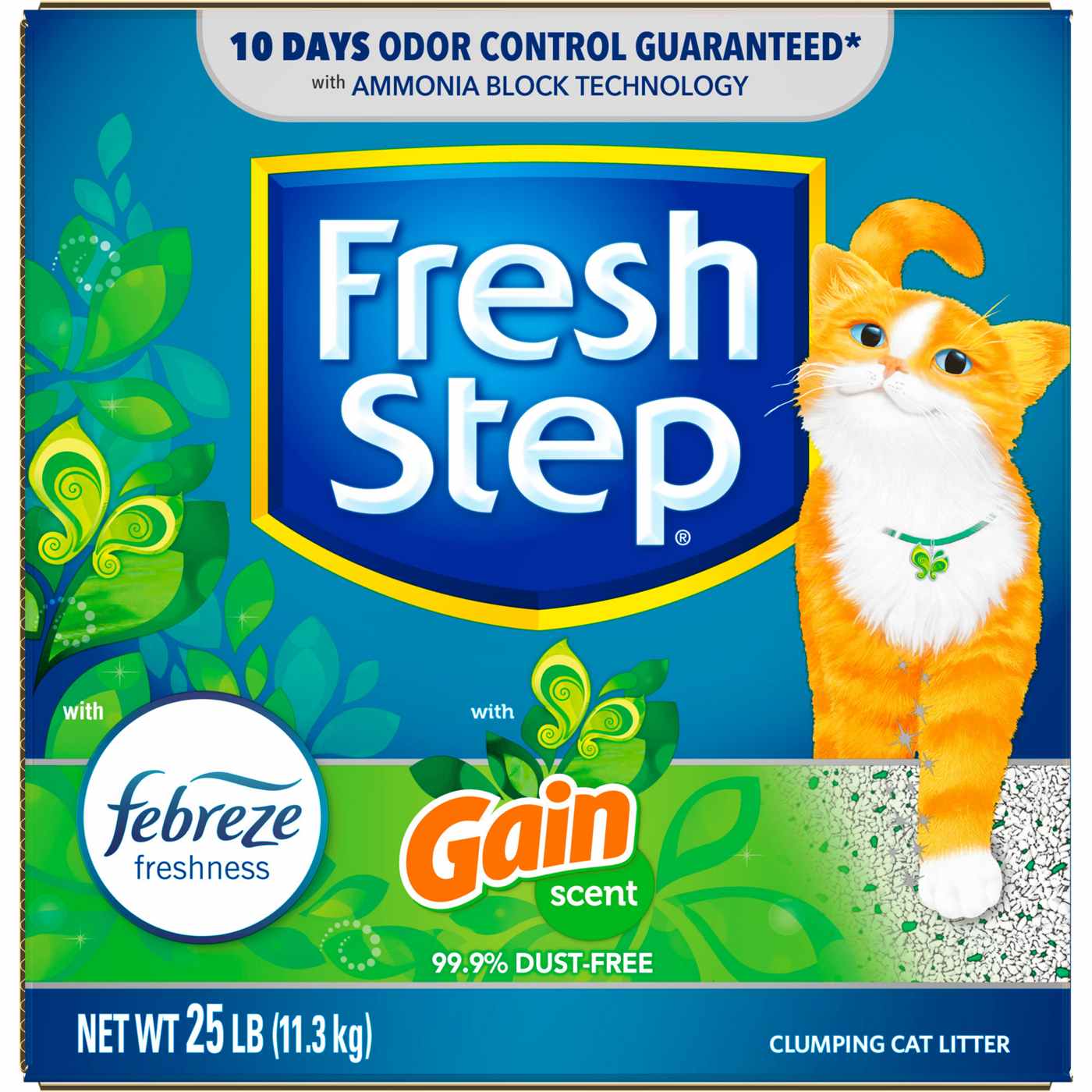 Fresh Step Febreze & Gain Scent Clumping Cat Litter; image 5 of 6