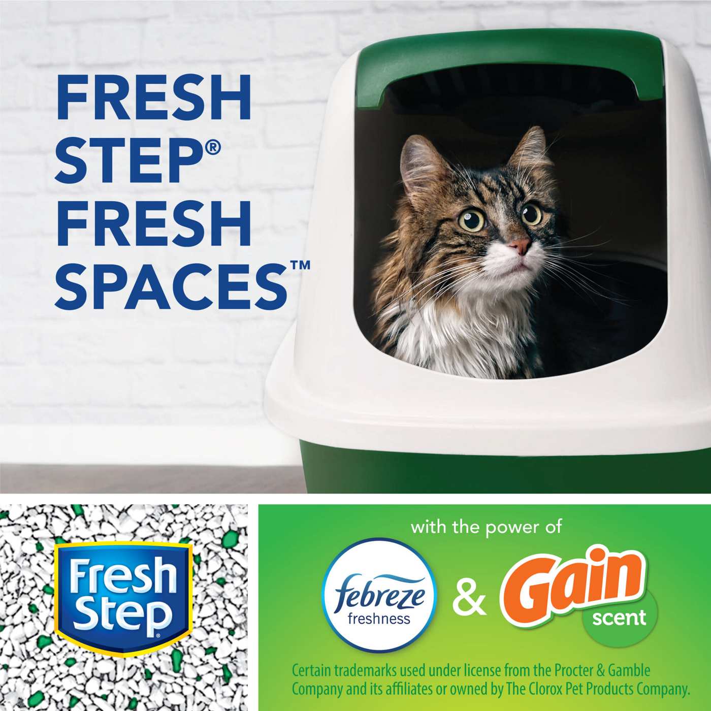 Fresh Step Febreze & Gain Scent Clumping Cat Litter; image 6 of 6