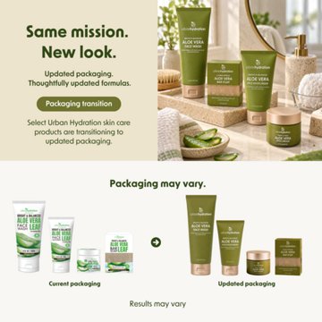 Urban Hydration Aloe Vera Leaf Daily Gel Moisturizer