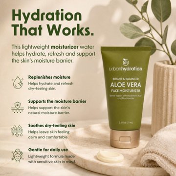 Urban Hydration Aloe Vera Leaf Daily Gel Moisturizer