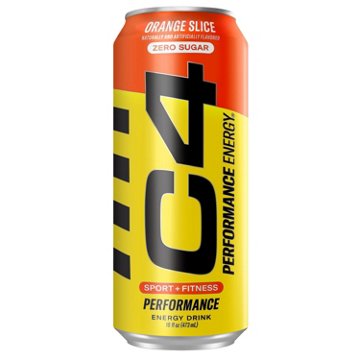 C4 Performance Zero Sugar Energy Drink - Orange Slice