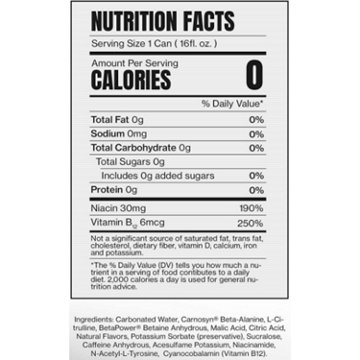 C4 Performance Zero Sugar Energy Drink - Orange Slice