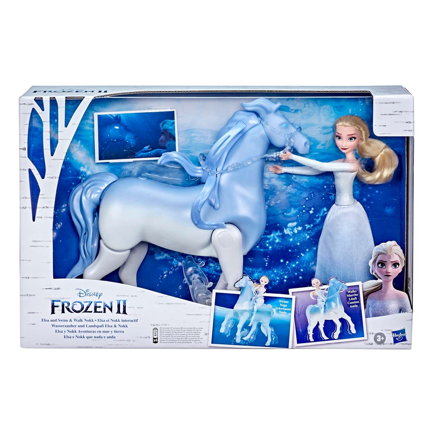 Hasbro Disney Frozen 2 Elsa and Swim & Walk Nokk Set - Shop Action