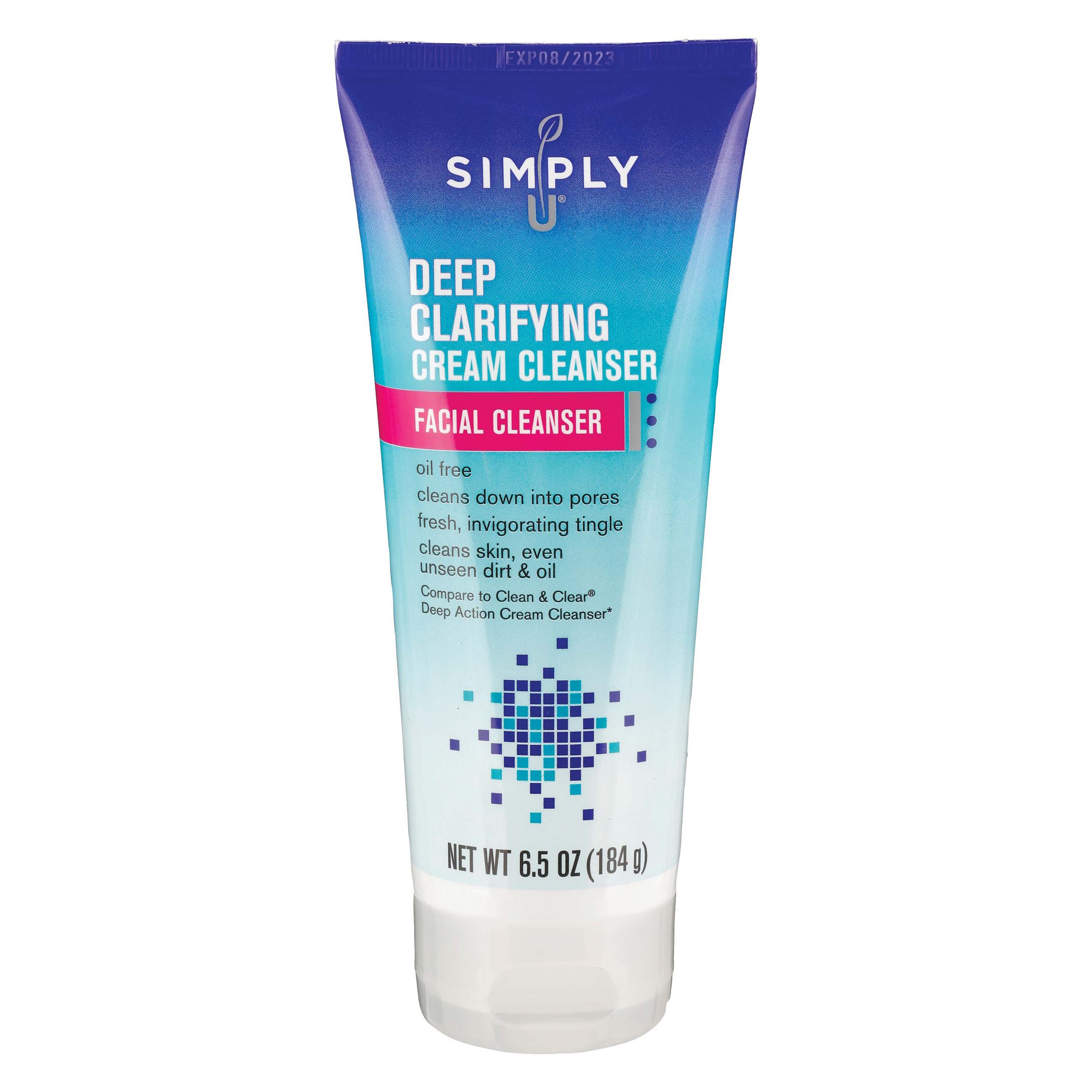 Simply U Deep Clarifying Cream Cleanser, 6.5 oz | Low Prices
