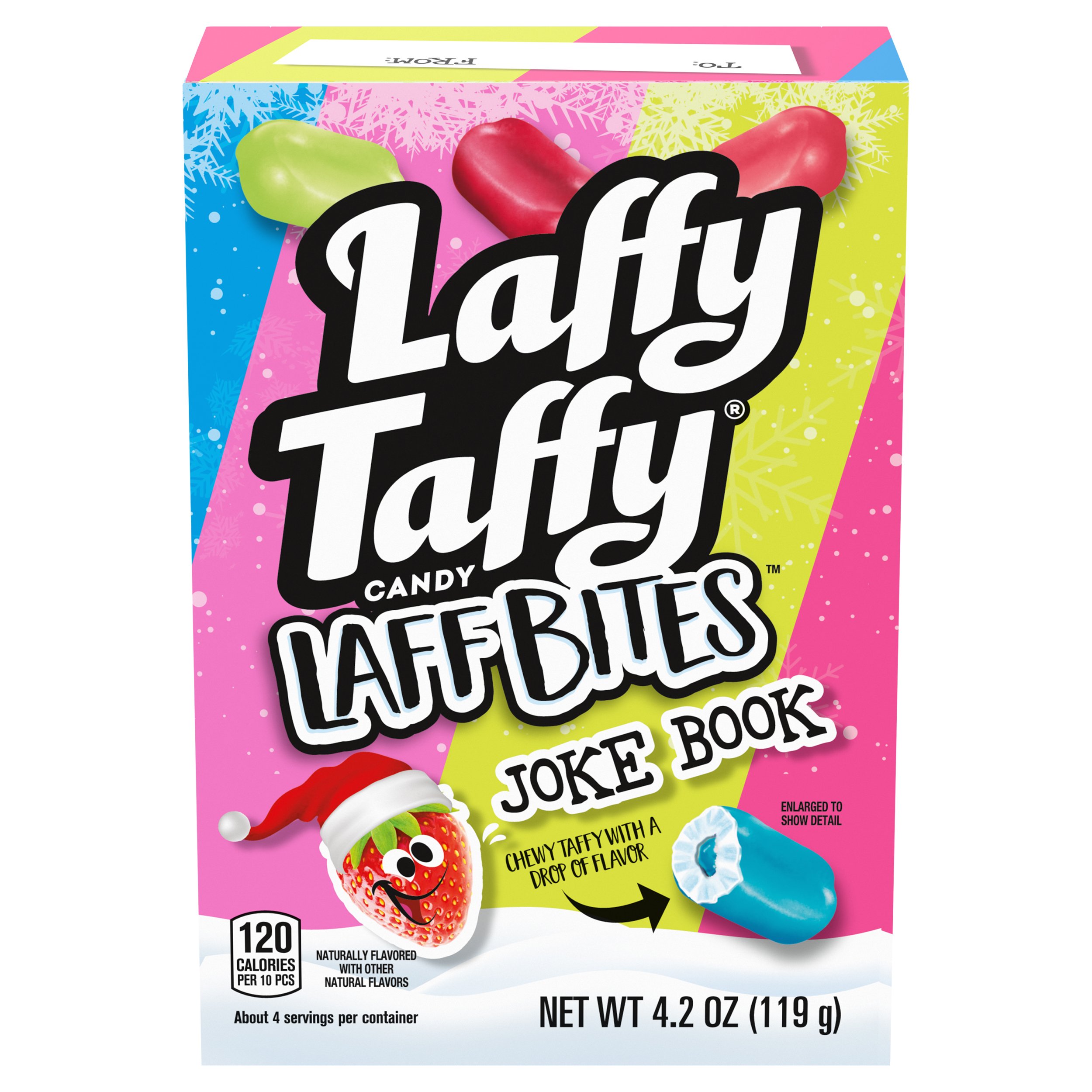 Laffy Taffy Laff Bites Joke Book Holiday Candy Shop Candy at HEB