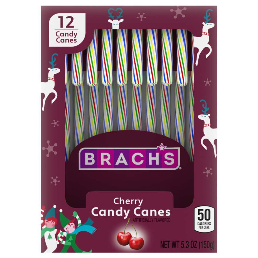 Brach's Cherry Holiday Candy Canes Shop Candy at HEB