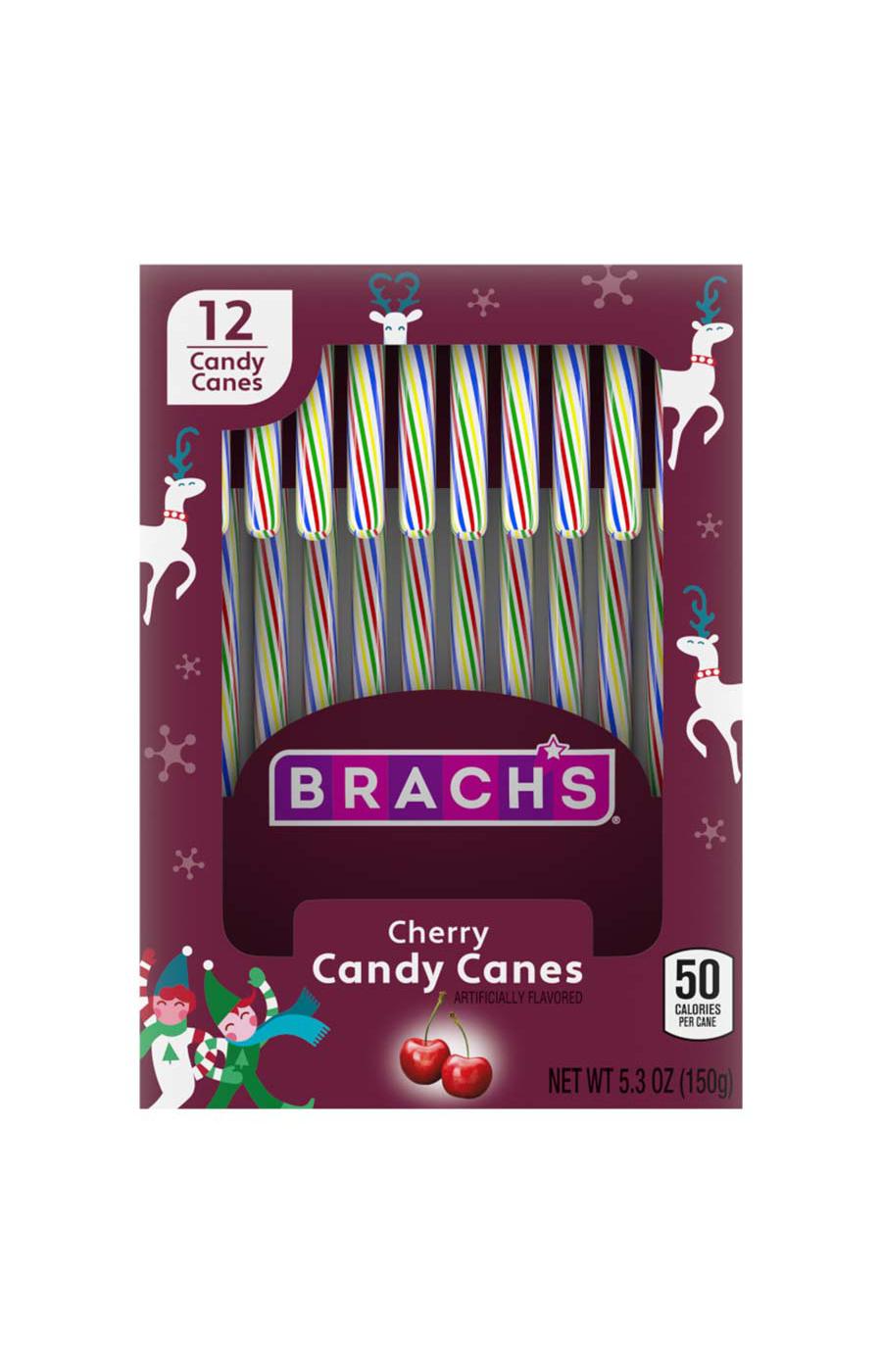 Brach's Cherry Holiday Candy Canes; image 1 of 2
