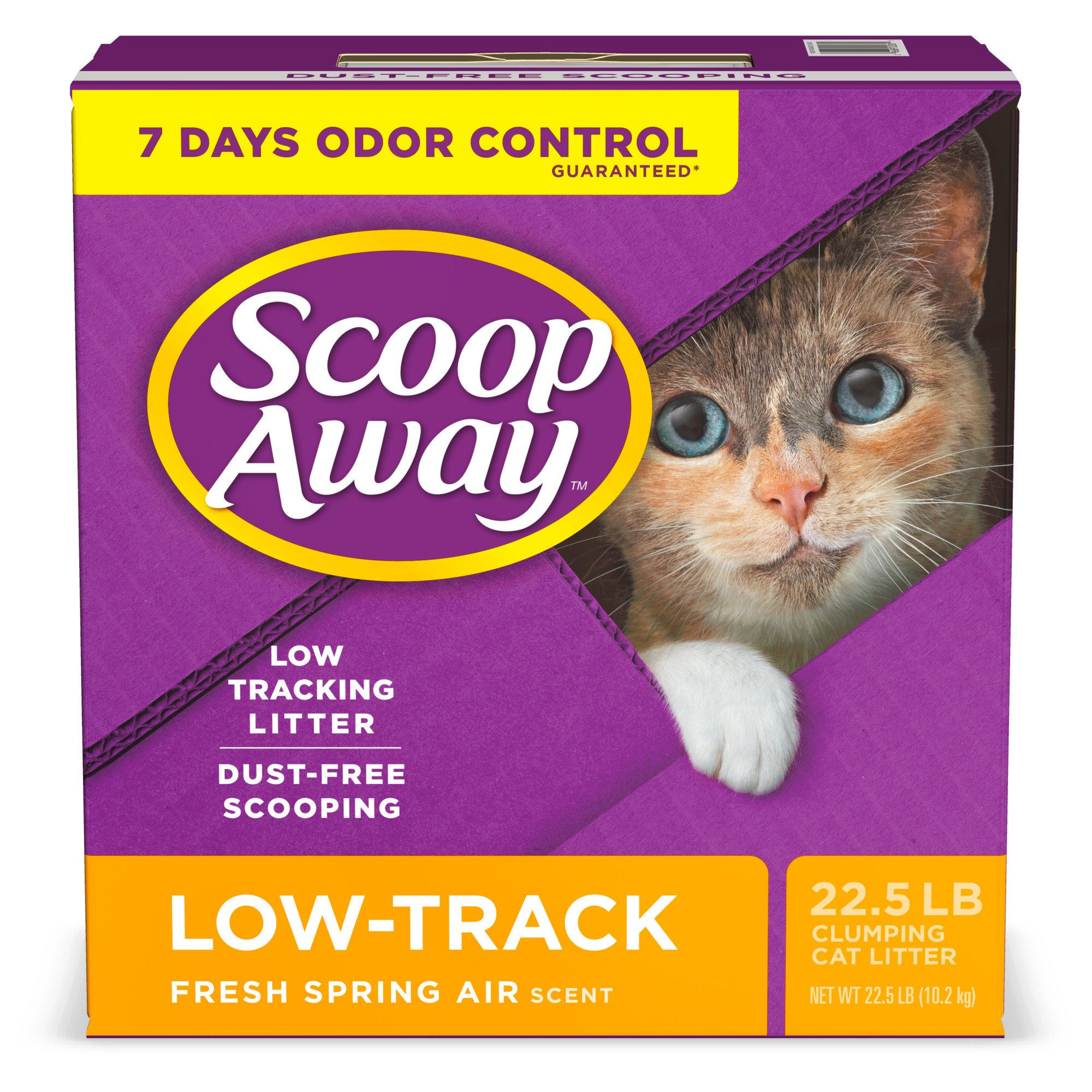 Scoop Away Low Track Scented Clumping Cat Litter Shop Cats at HEB