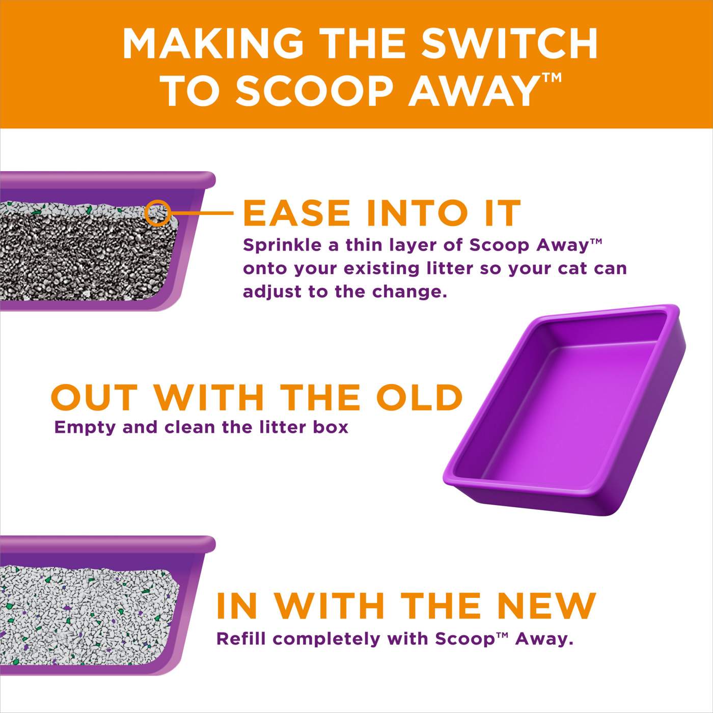 Scoop Away Low Track Scented Clumping Cat Litter; image 4 of 7