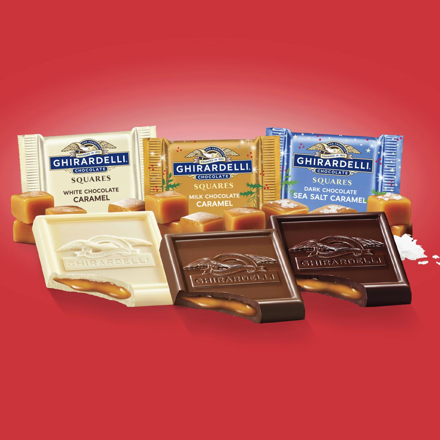 Ghirardelli Chocolate Caramel Assortment Holiday Squares; image 5 of 5