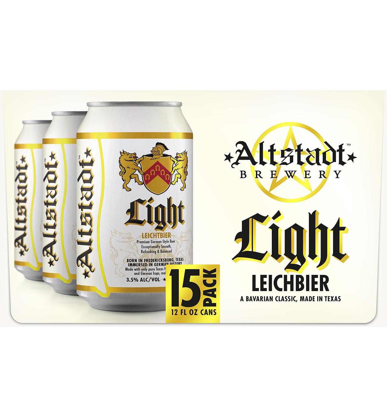 Altstadt Light Beer 12 oz Cans; image 2 of 2