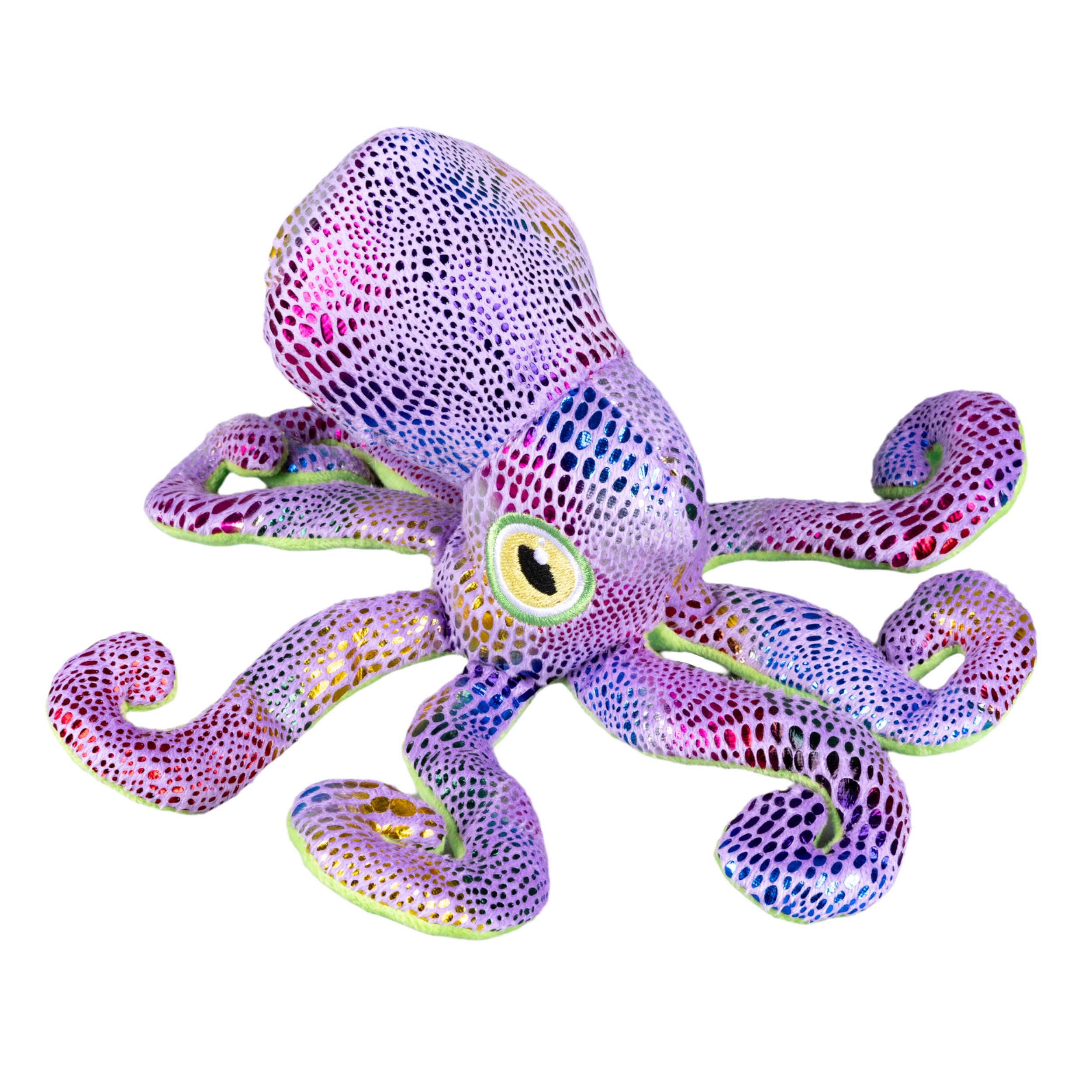 purple octopus plush