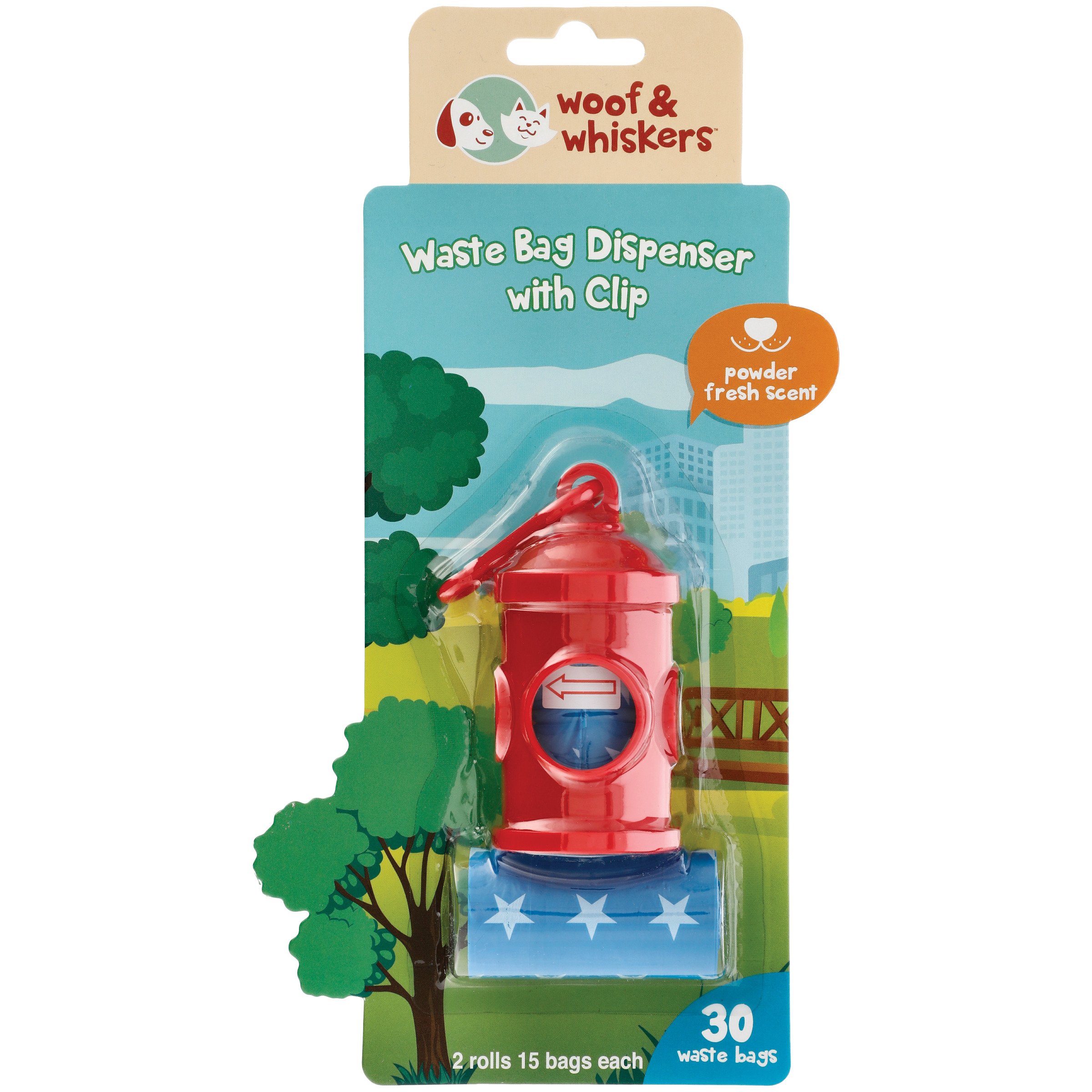 Woof and Whiskers Fire Hydrant Dog Waste Bag Dispenser Shop Dogs at HEB