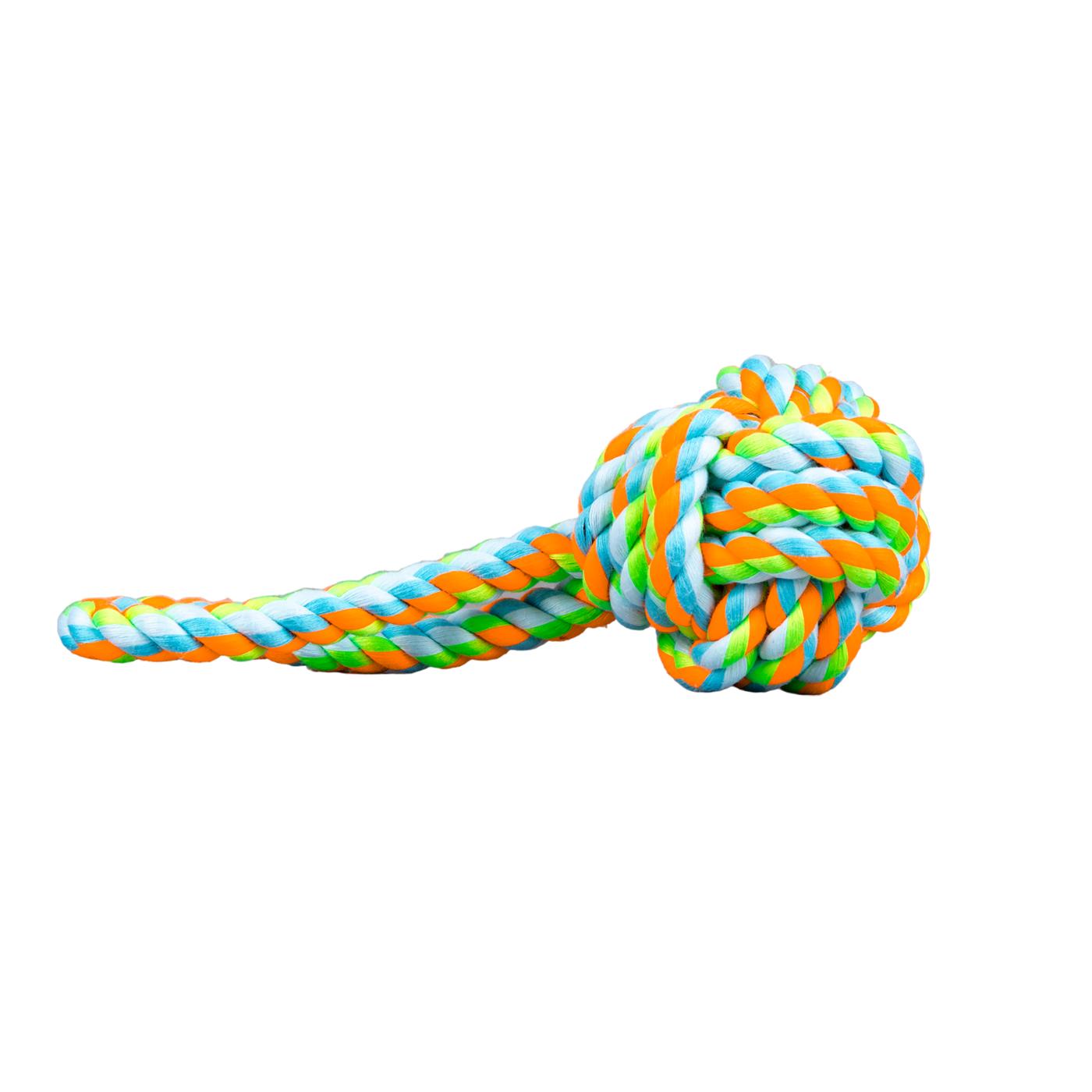 Woof & Whiskers Looped Rope Knot Dog Toy; image 4 of 5