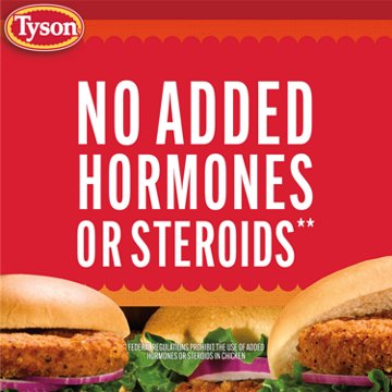 Tyson Frozen Spicy Chicken Patties, 23 oz