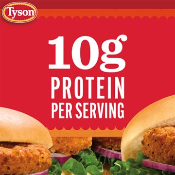 Tyson Frozen Spicy Chicken Patties, 23 oz