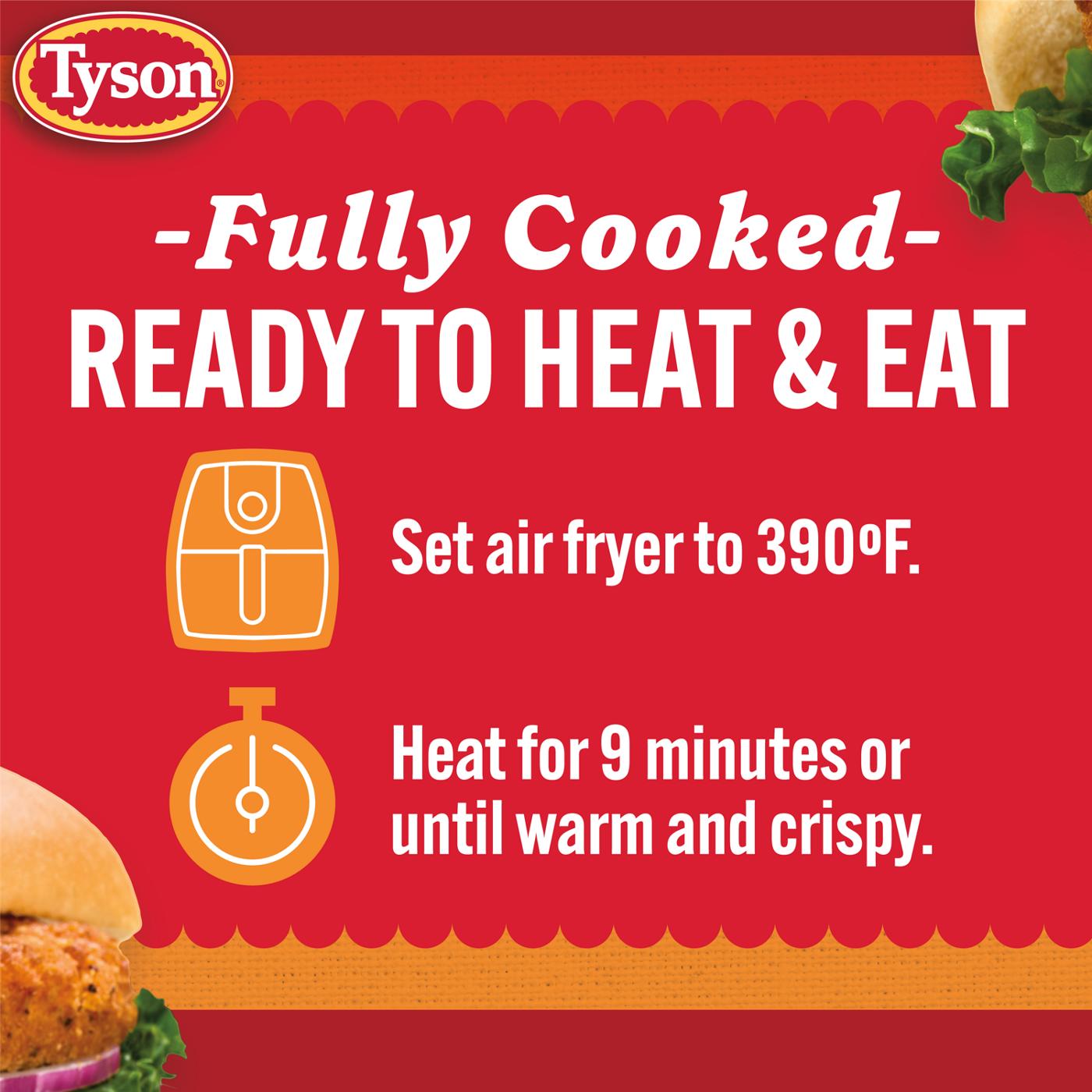 Tyson Frozen Spicy Chicken Patties; image 3 of 4