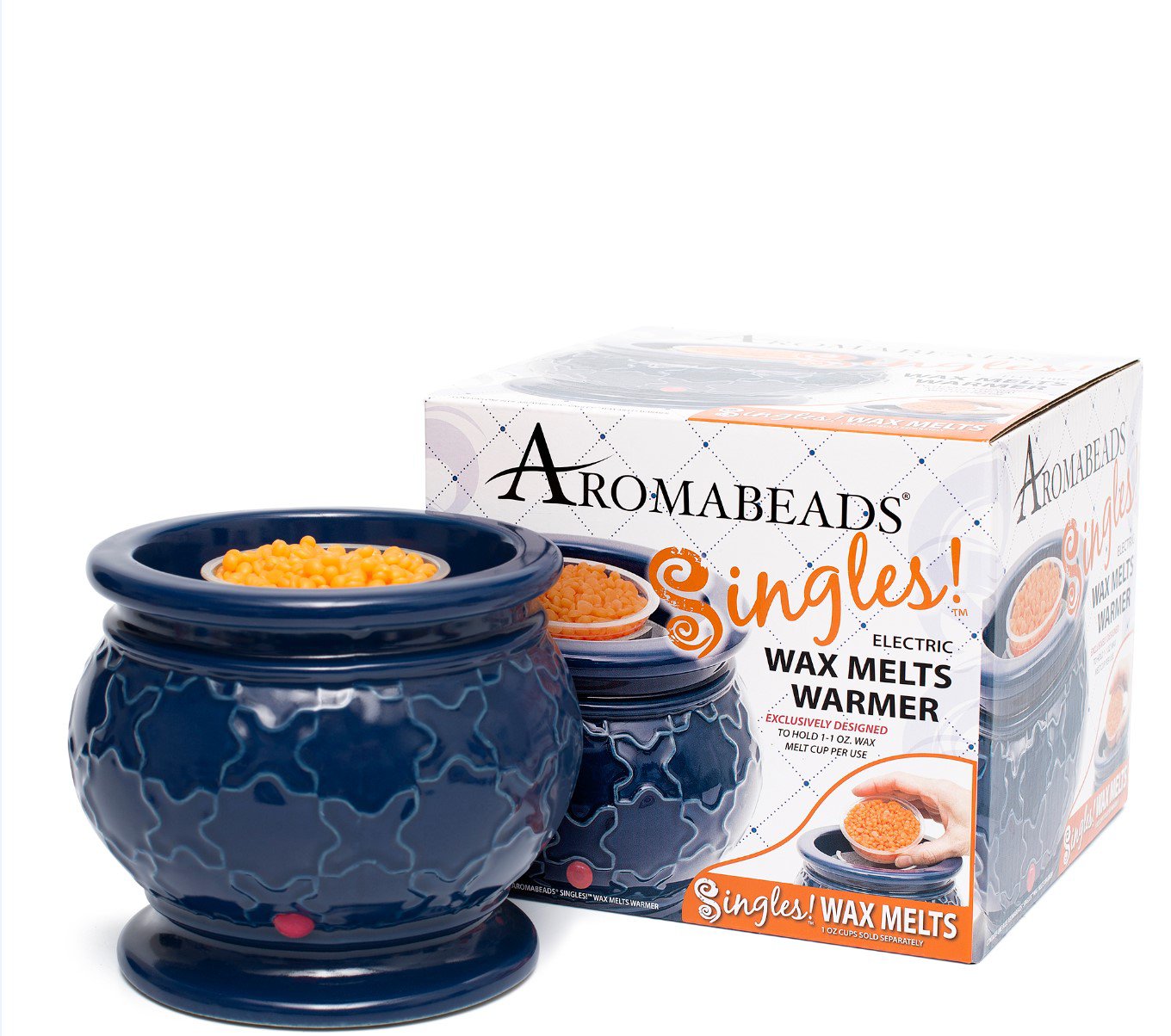 Aromabeads Singles Electric Ceramic Melt Warmer Shop Scented oils
