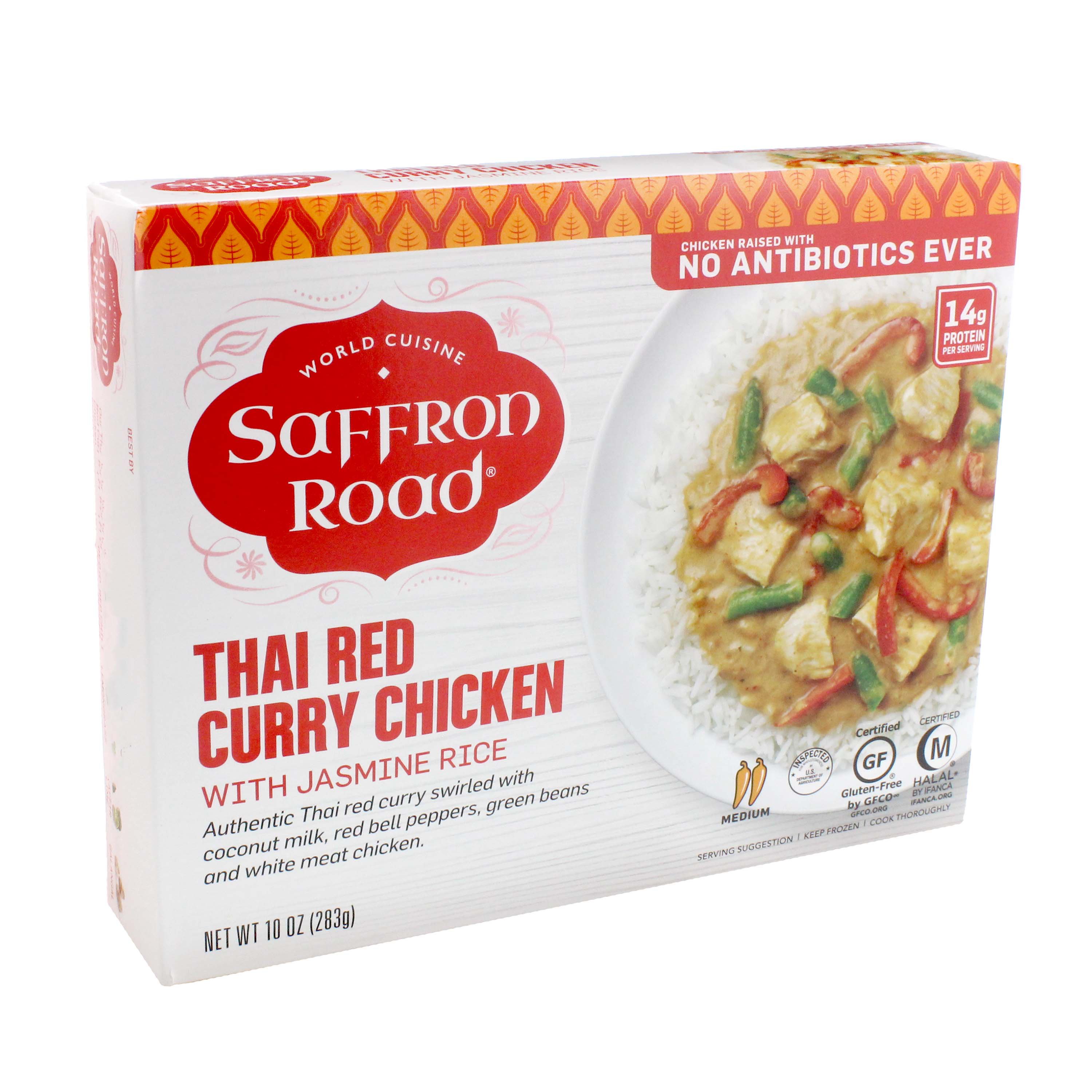 Saffron Road Thai Red Curry Chicken Shop Entrees & Sides at HEB