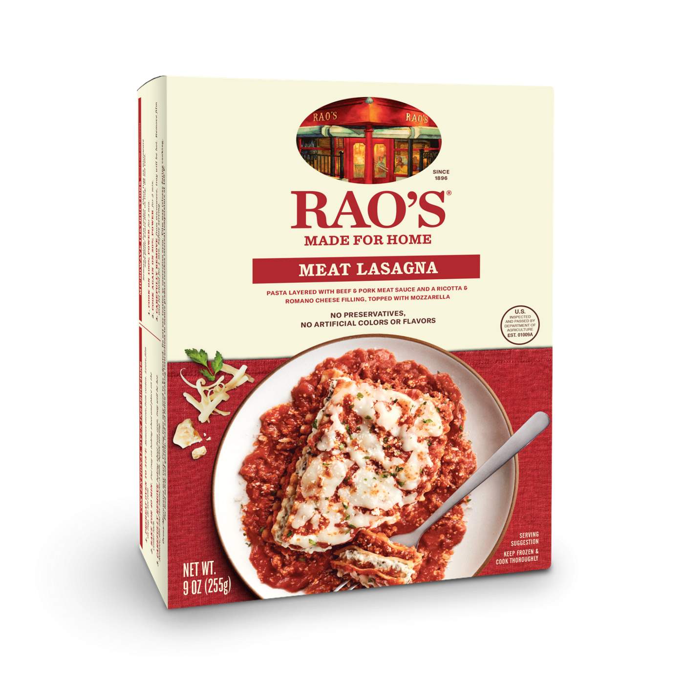 Rao's Meat Lasagna Frozen Meal; image 3 of 3