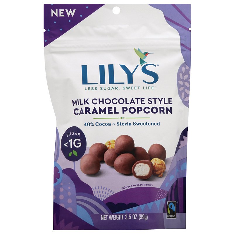 Lilys Milk Chocolate Style Caramel Popcorn Shop Snacks And Candy At H E B 