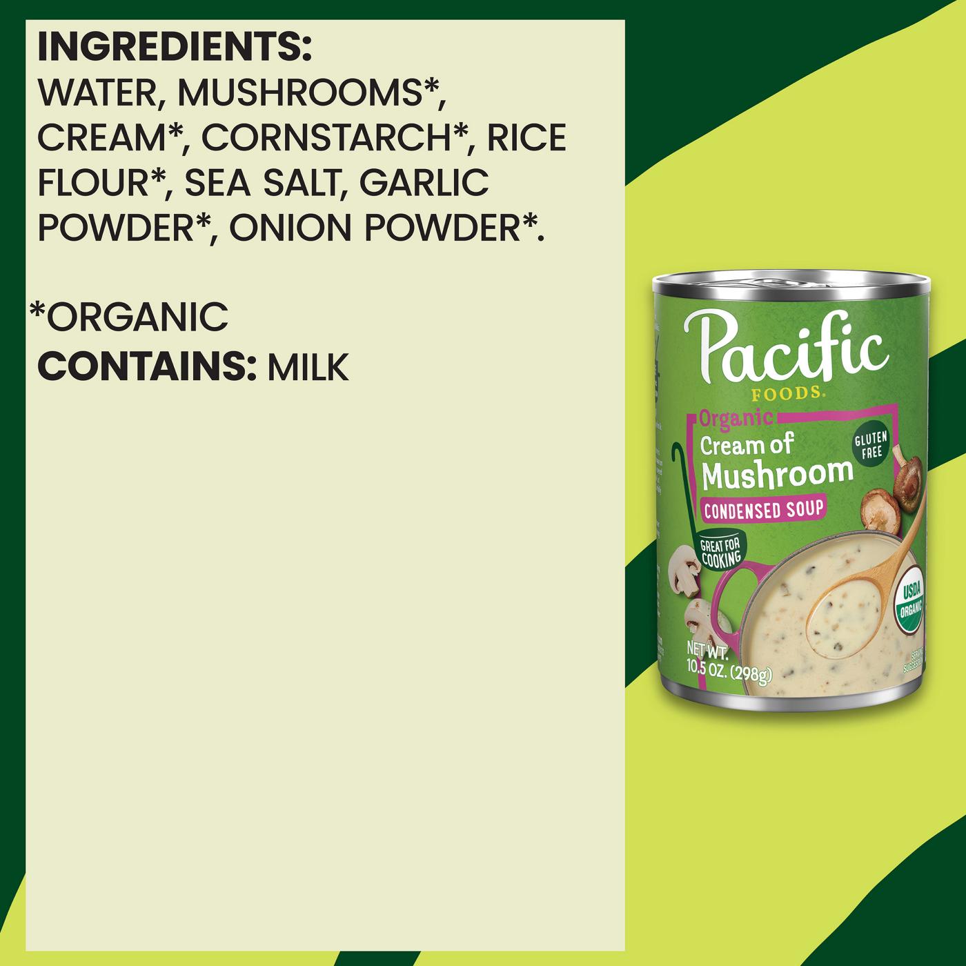 Pacific Foods Organic Cream of Mushroom Soup; image 7 of 7