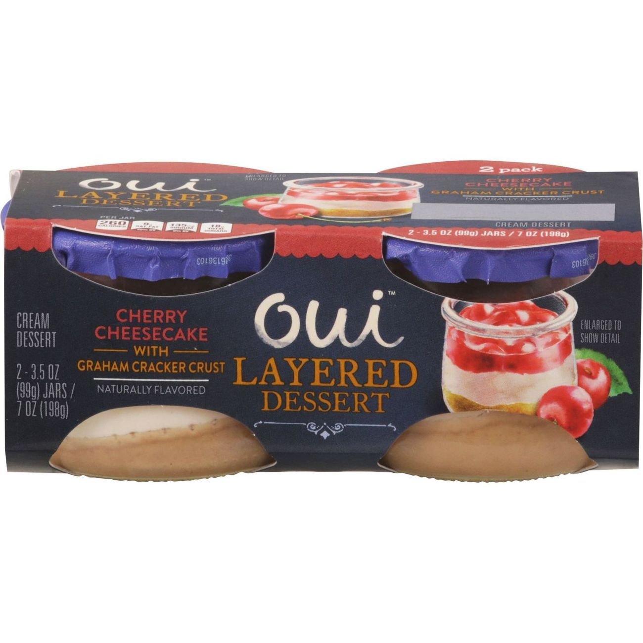 Yoplait Oui Cherry Cheesecake Layered Dessert Shop Yogurt at HEB