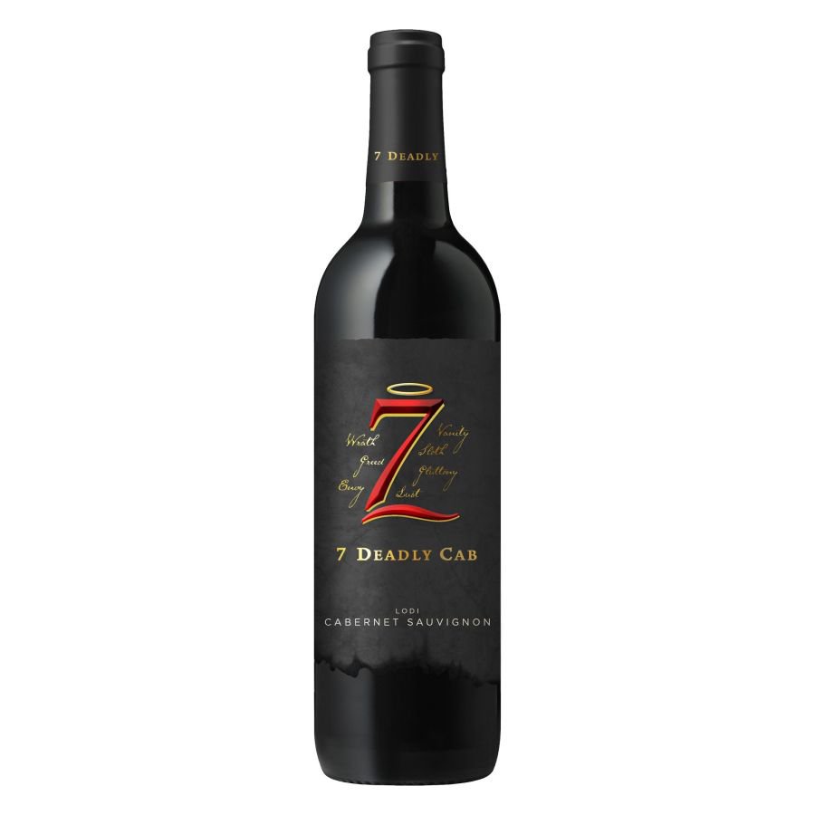 7 Deadly Lodi Cabernet Sauvignon  Wine, 750 mL