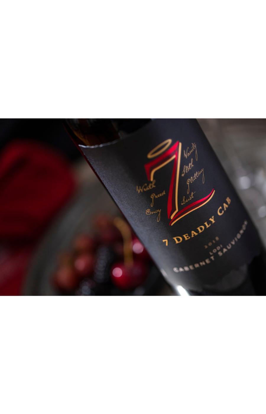 7 Deadly Lodi Cabernet Sauvignon  Wine; image 10 of 10